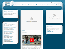 Tablet Screenshot of belugaprod.com
